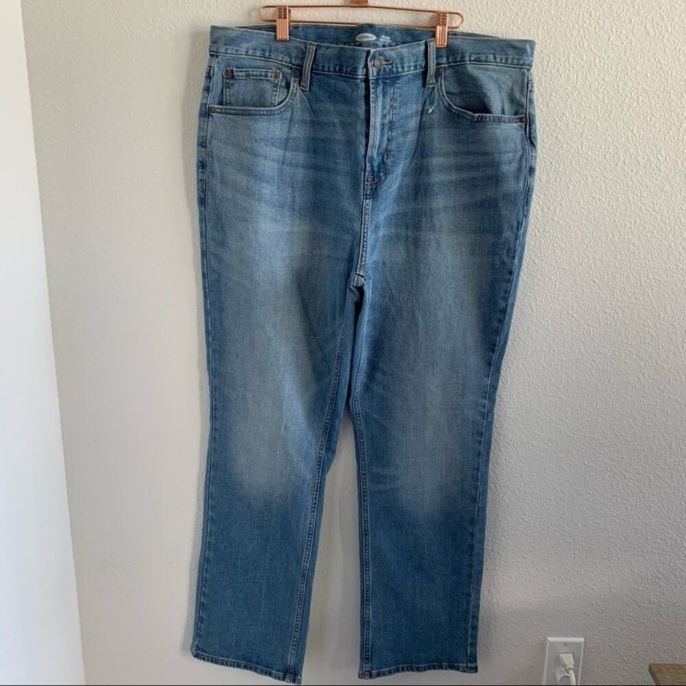 Old Navy Men's Straight Jeans Built in Flex 38 X 32